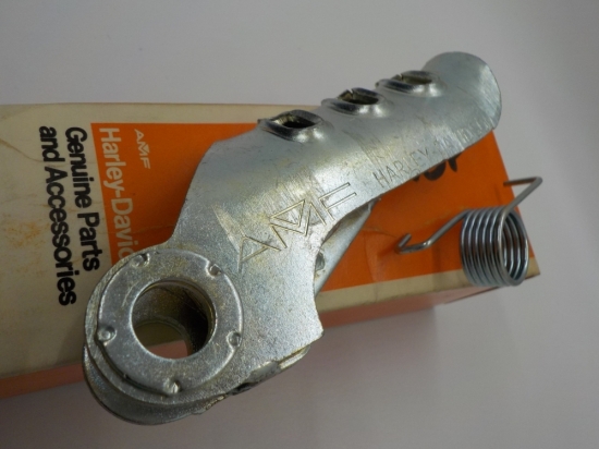 AERMACCHI SX175 SX250 SXT125 "NEW OLD STOCK" LEFT FOOT PEG WITH SPRING #50506-75